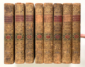 1782 THOMAS WILSON. 8 Volume Works of the "John the Baptist" of the Isle of Man