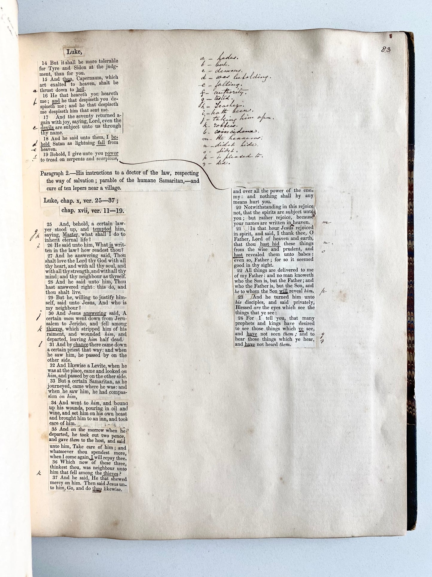 1857 EUNICE BAGSTER. Important MSs Critical Translation of Gospels & Acts by Pioneer Female Commentator!