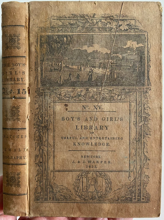 1833 ANN H. JUDSON &c. Sketches of the Lives of Women of Great Piety.