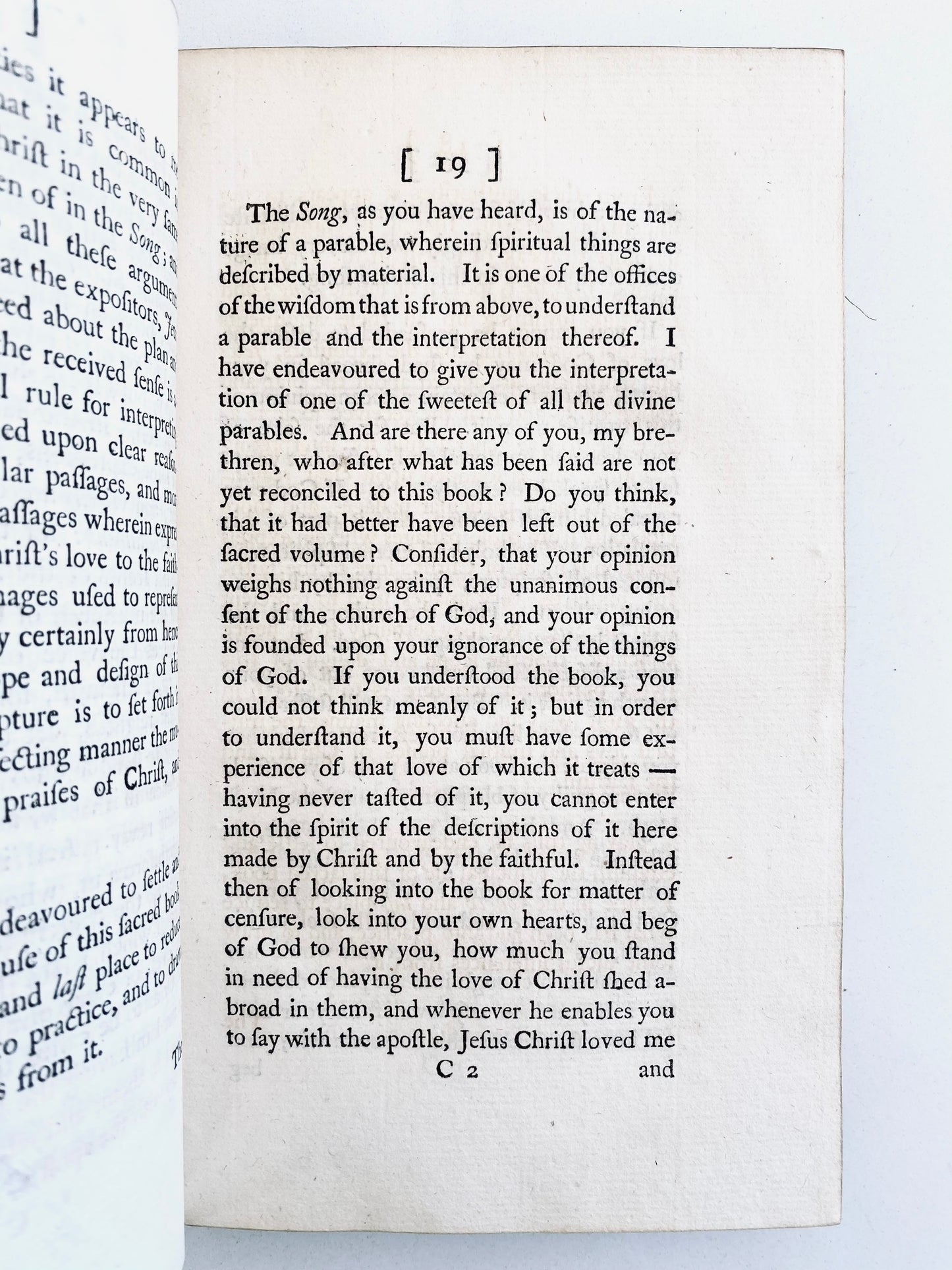 1758 WILLIAM ROMAINE. First Ed. Twelve Discourses on the Song of Solomon. Spurgeon Recommends!