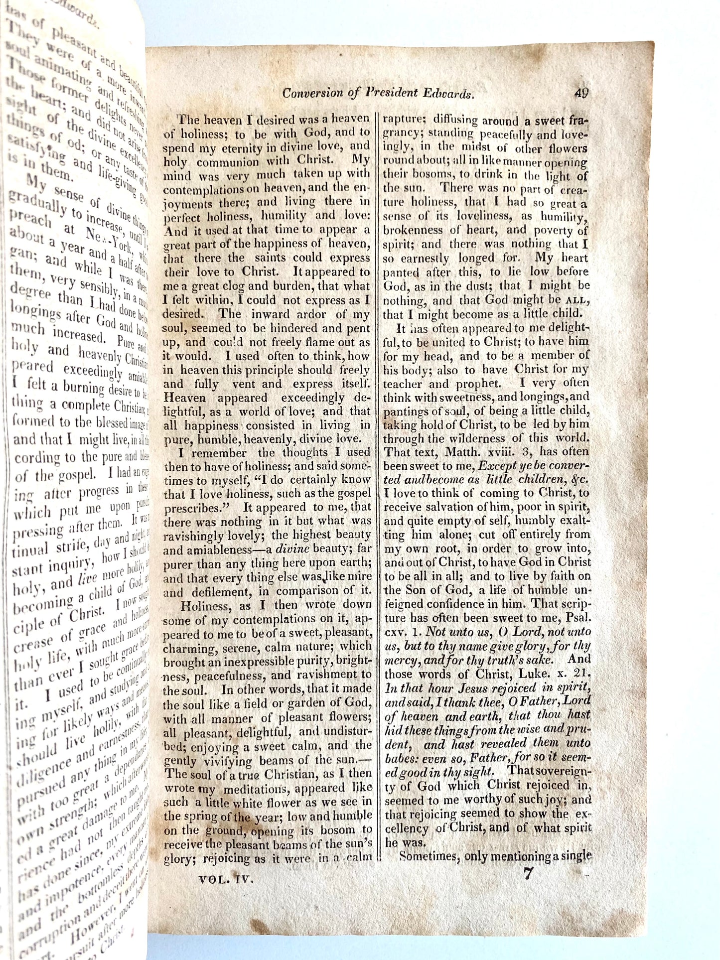 1825 UTICA CHRISTIAN REPOSITORY. Revivals, Calvinism, Slavery, Millennium, Jonathan Edwards, &c.