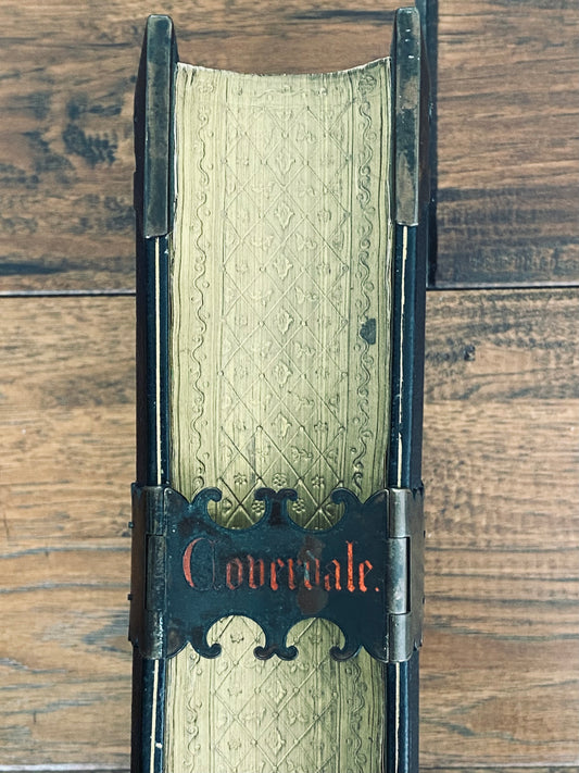 1535 | 1838 Myles Coverdale. The Holy Scriptures Englished. Finest Binding!