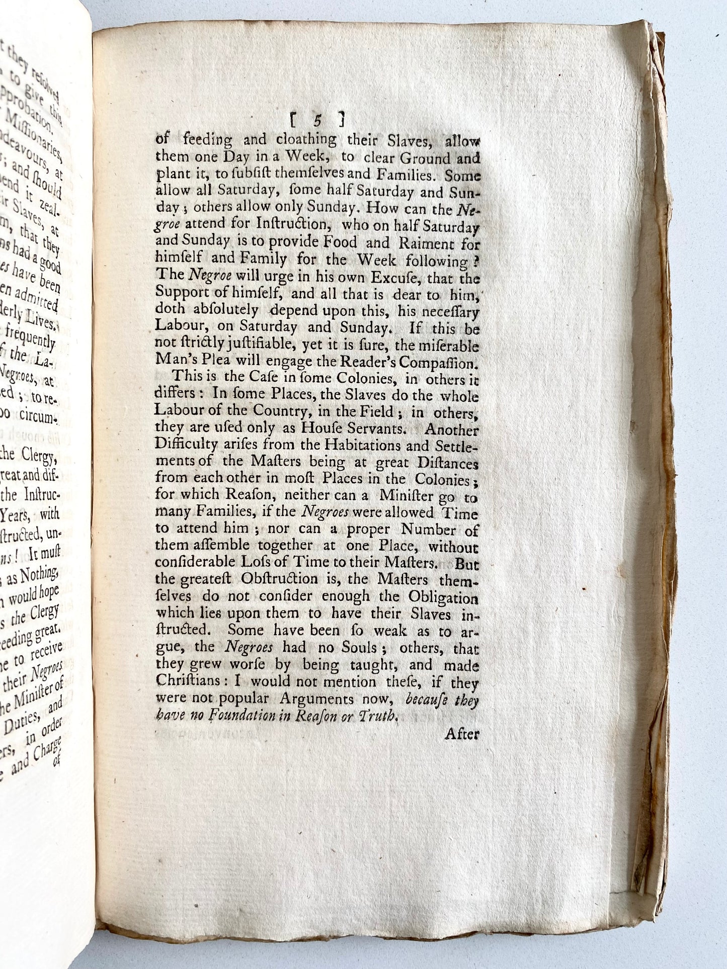 1768 ANTHONY BENEZET. Account of Slavery in New York during 1720's - Influenced Thomas Clarkson & William Wilberforce!