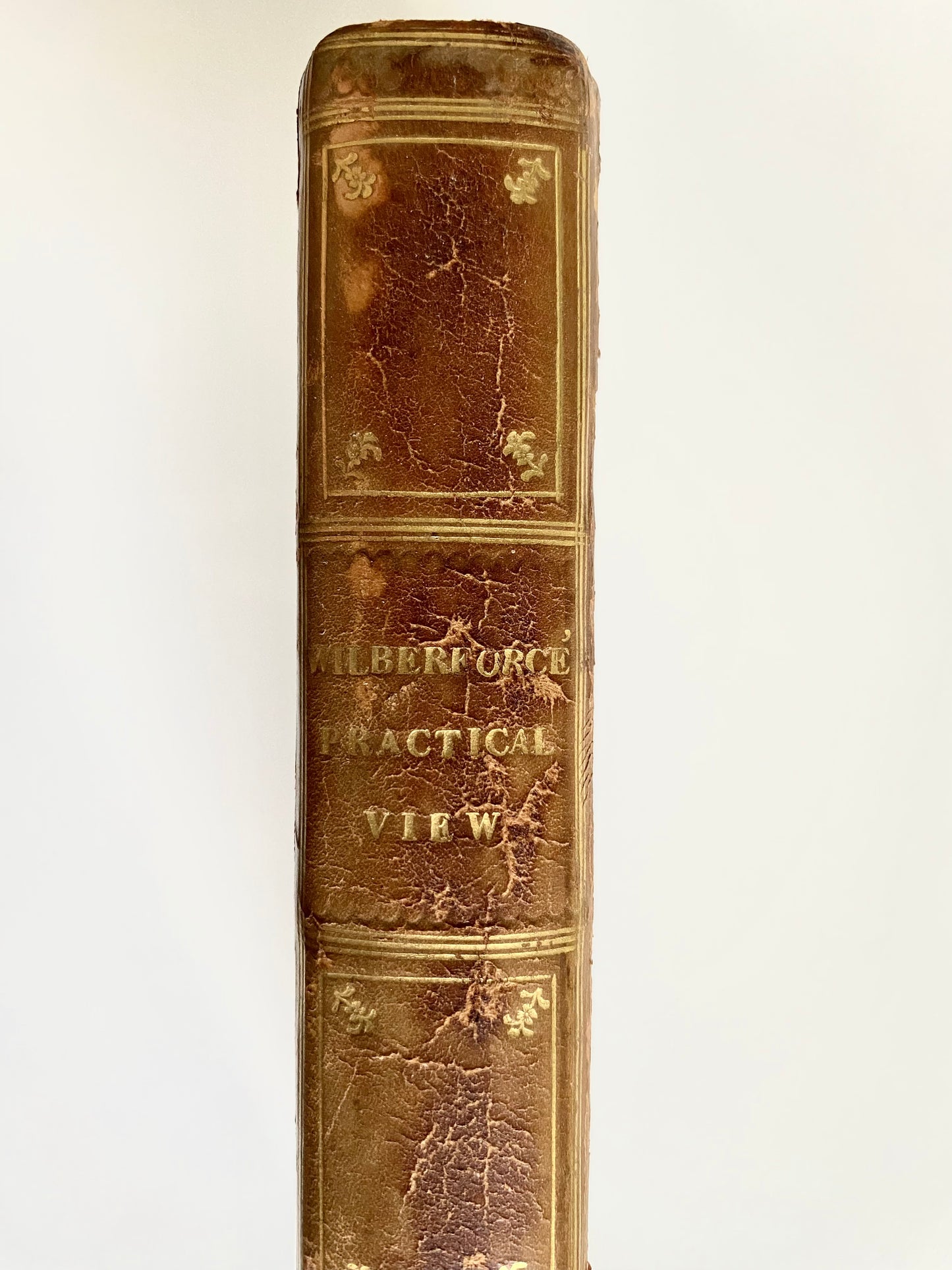 1810 WILLIAM WILBERFORCE. True Christianity and Cultural Christianity Contrasted. Fine Leather Binding & Provenance!