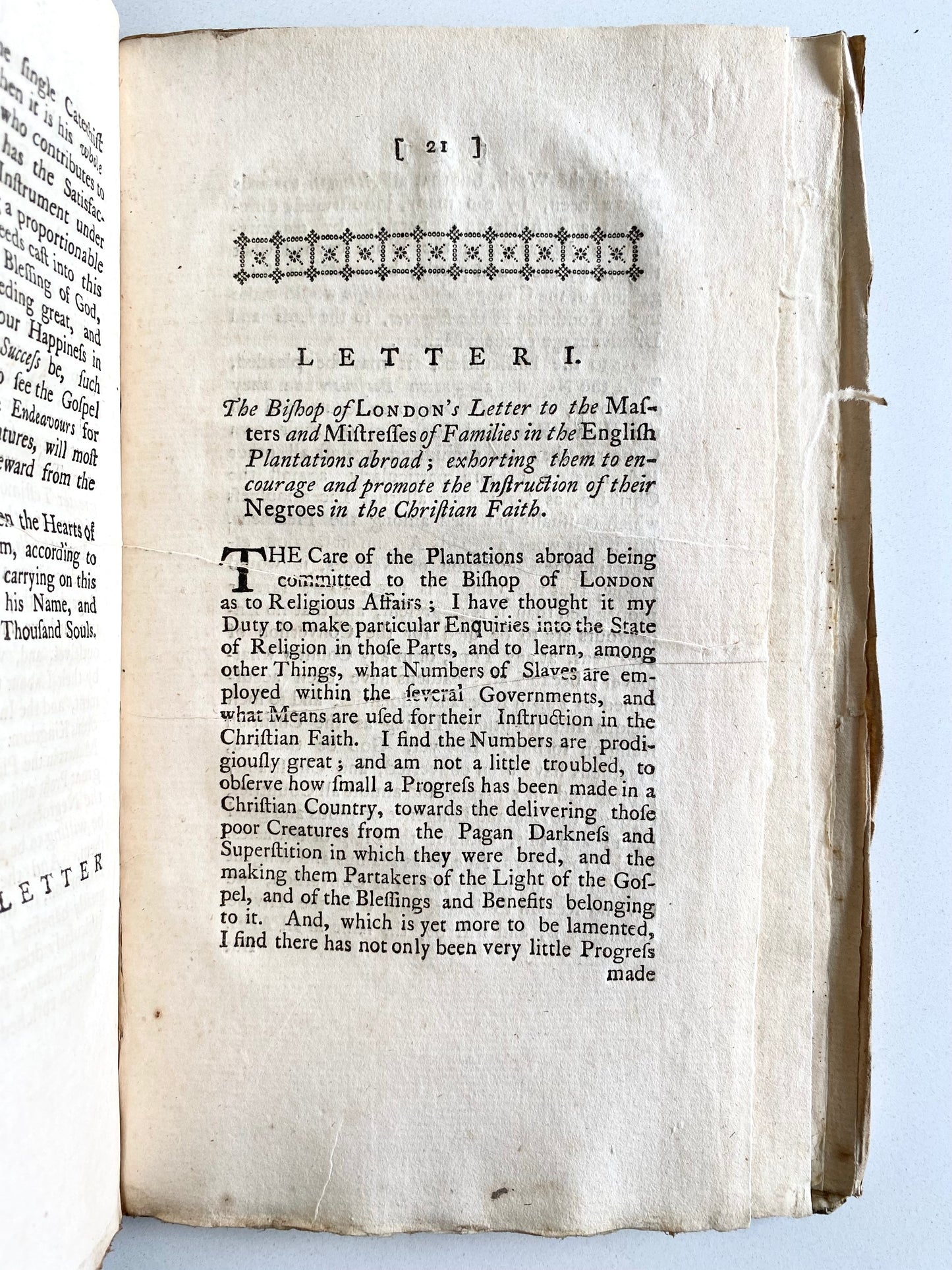 1768 ANTHONY BENEZET. Account of Slavery in New York during 1720's - Influenced Thomas Clarkson & William Wilberforce!