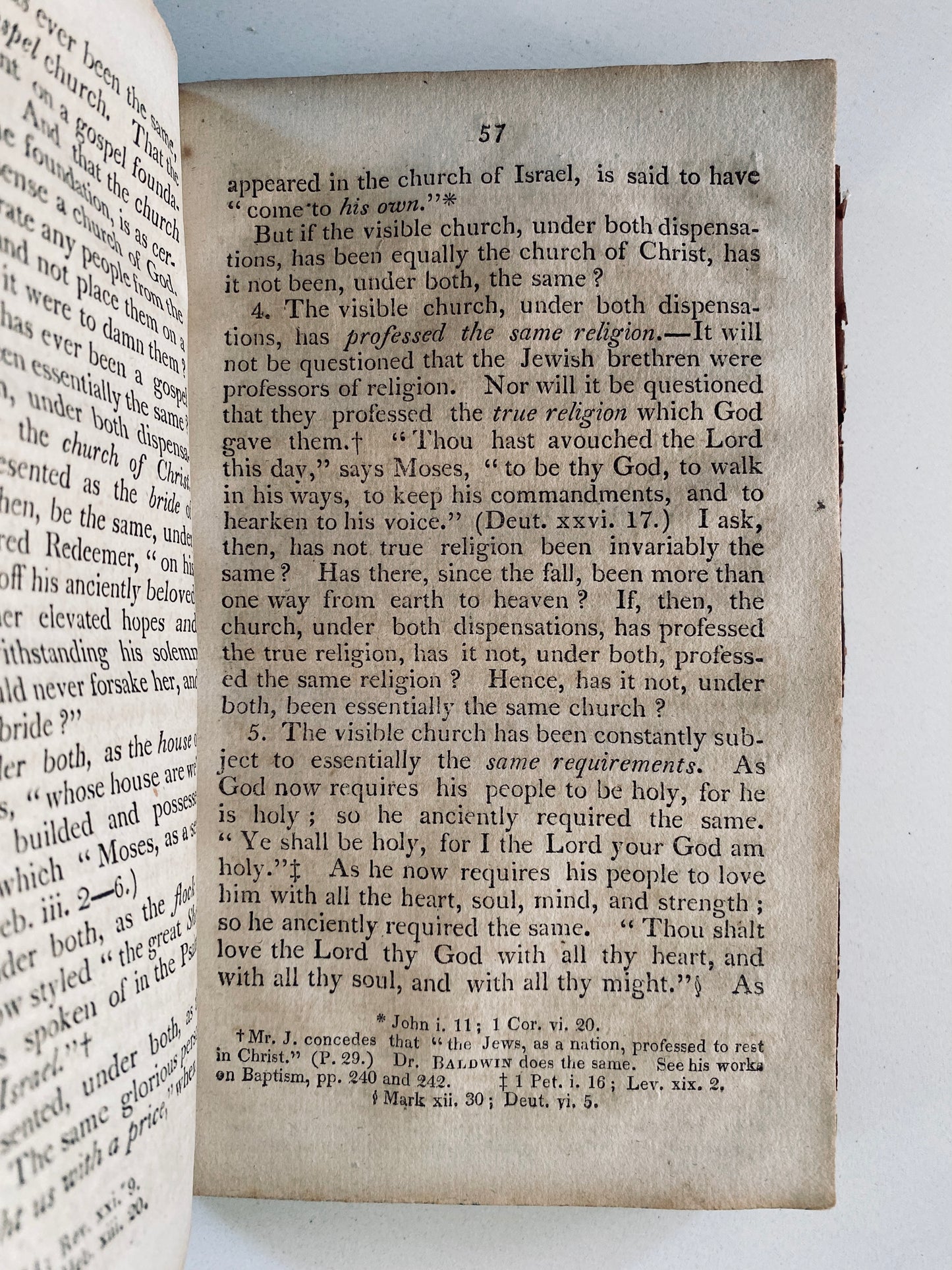 1819 ADONIRAM JUDSON. Treatise on Baptism in Reply to Adoniram Judson. Fascinating Binding