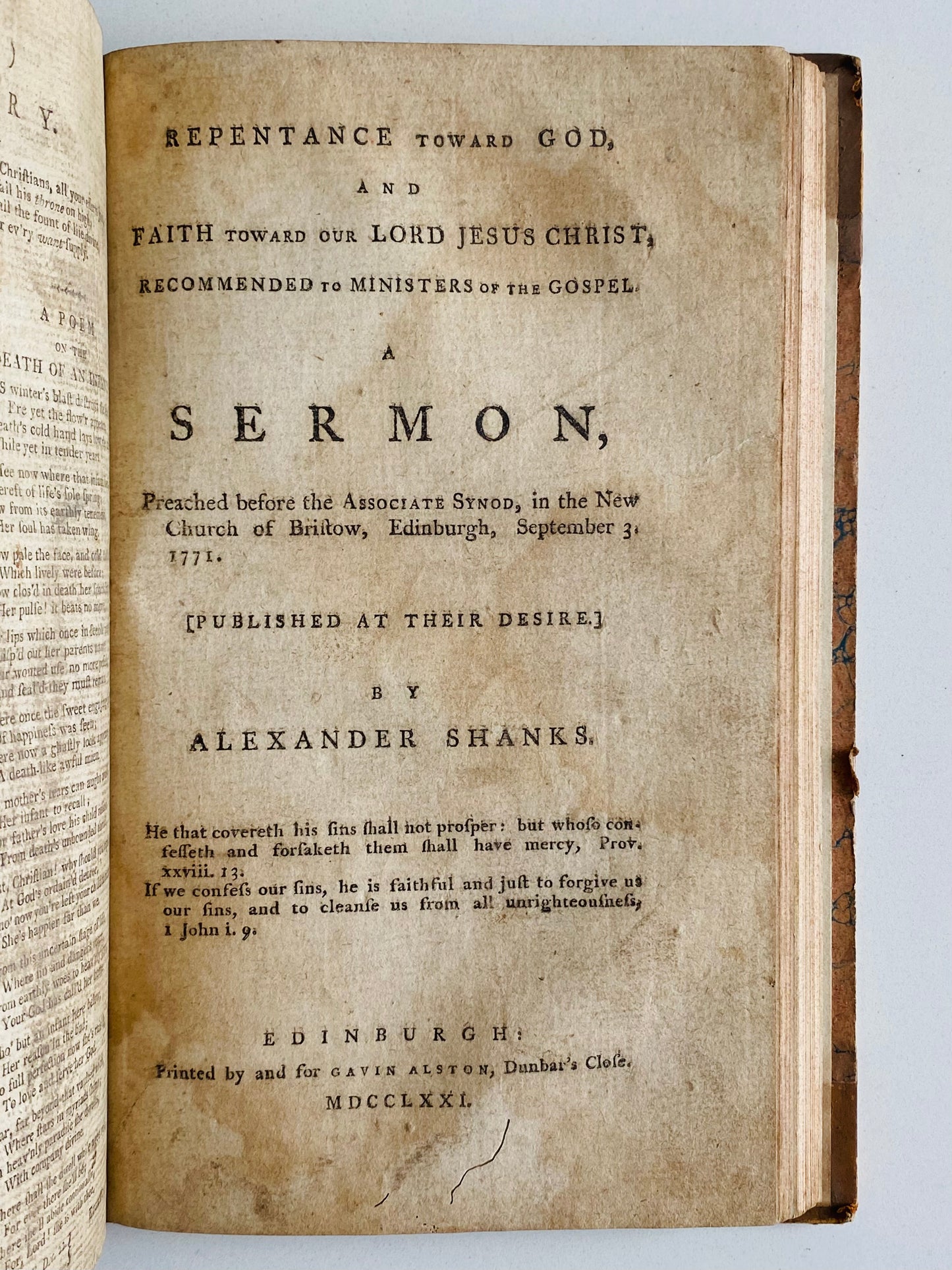 1796-1840 ADONIRAM JUDSON. Rare Missionary Sammelband on William Carey, Slavery, Revivals, and Adoniram Judson.