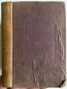 1856 REPUBLICAN ANTI-IMMIGRATION. Rare Work on Dangers of Immigration that Feels "Familiar."