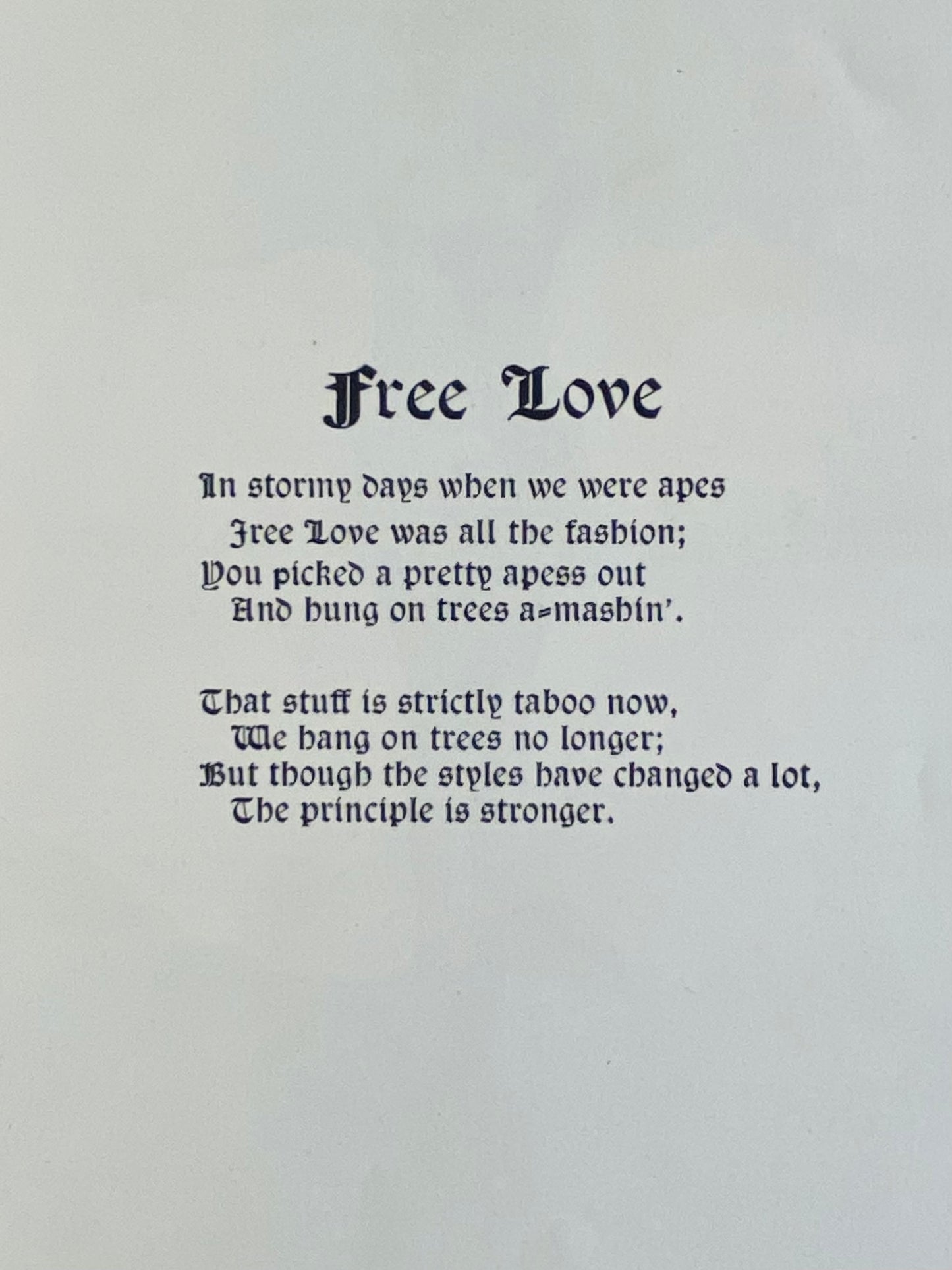 1921 THEODOR GEISEL, aka Dr. Seuss. The First Drawing, First Cartoon, and First Poem He Ever Published!