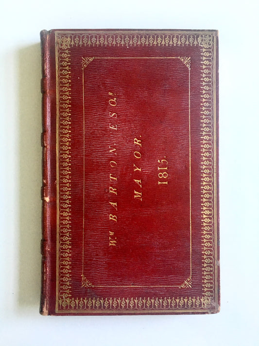 1810 SLAVERY | ABOLITION. Psalm Book of One of the Most Notorious Slave Owners in England