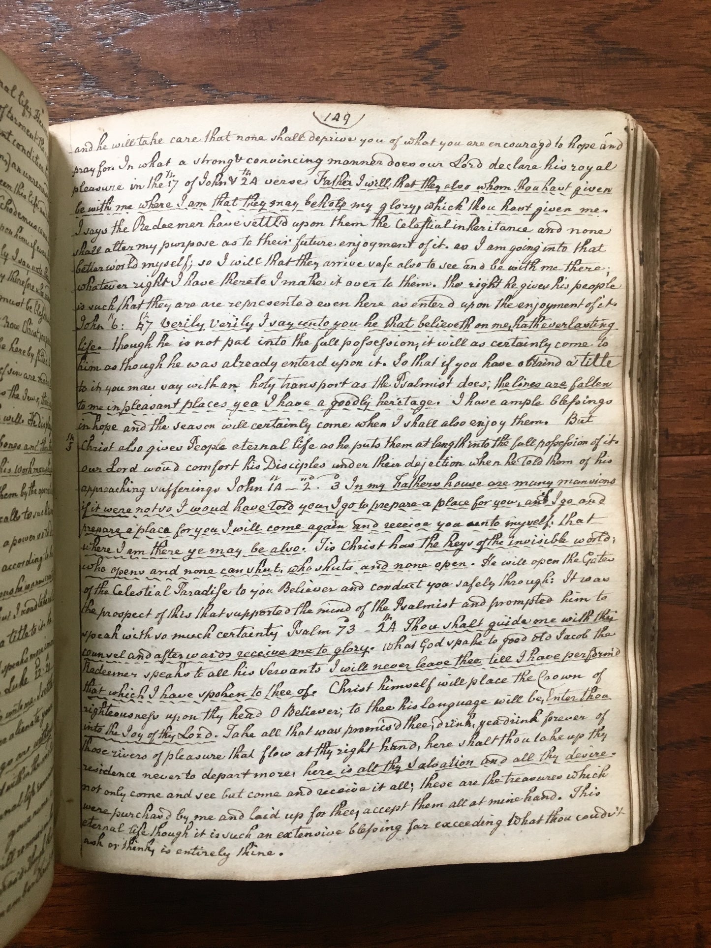 1744 ISAAC HANN. 390 Page Manuscript of Unpublished Baptist Sermons. John Gill, George Whitefield etc.