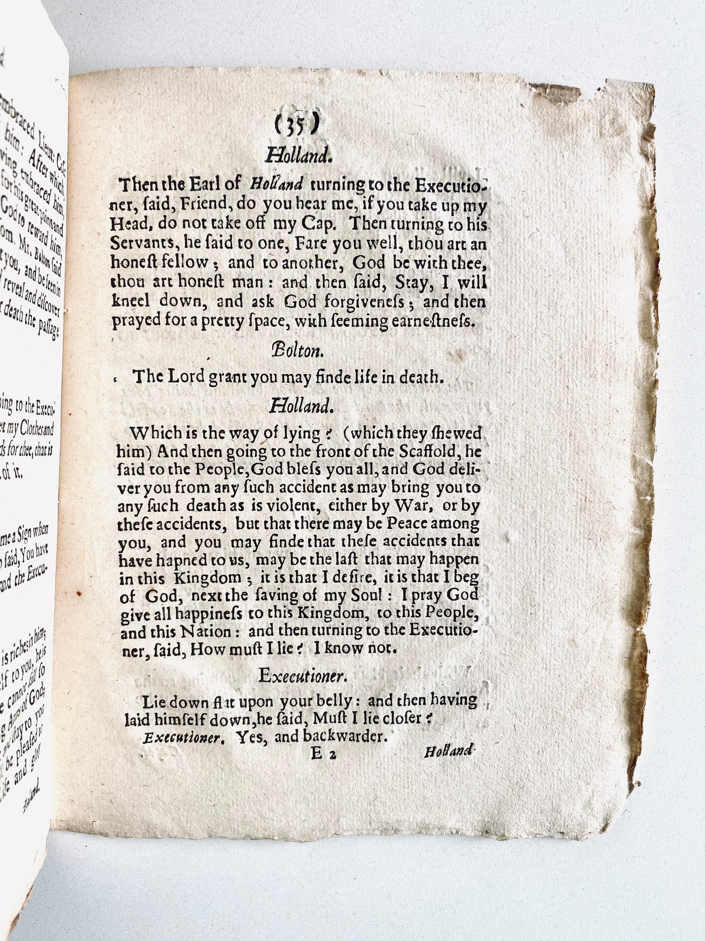 1649 SERMONS TO BEHEAD BY. Counsel of William Sibbald, Samuel Bolton, and Thomas Hodges to Royalists Being Beheaded.