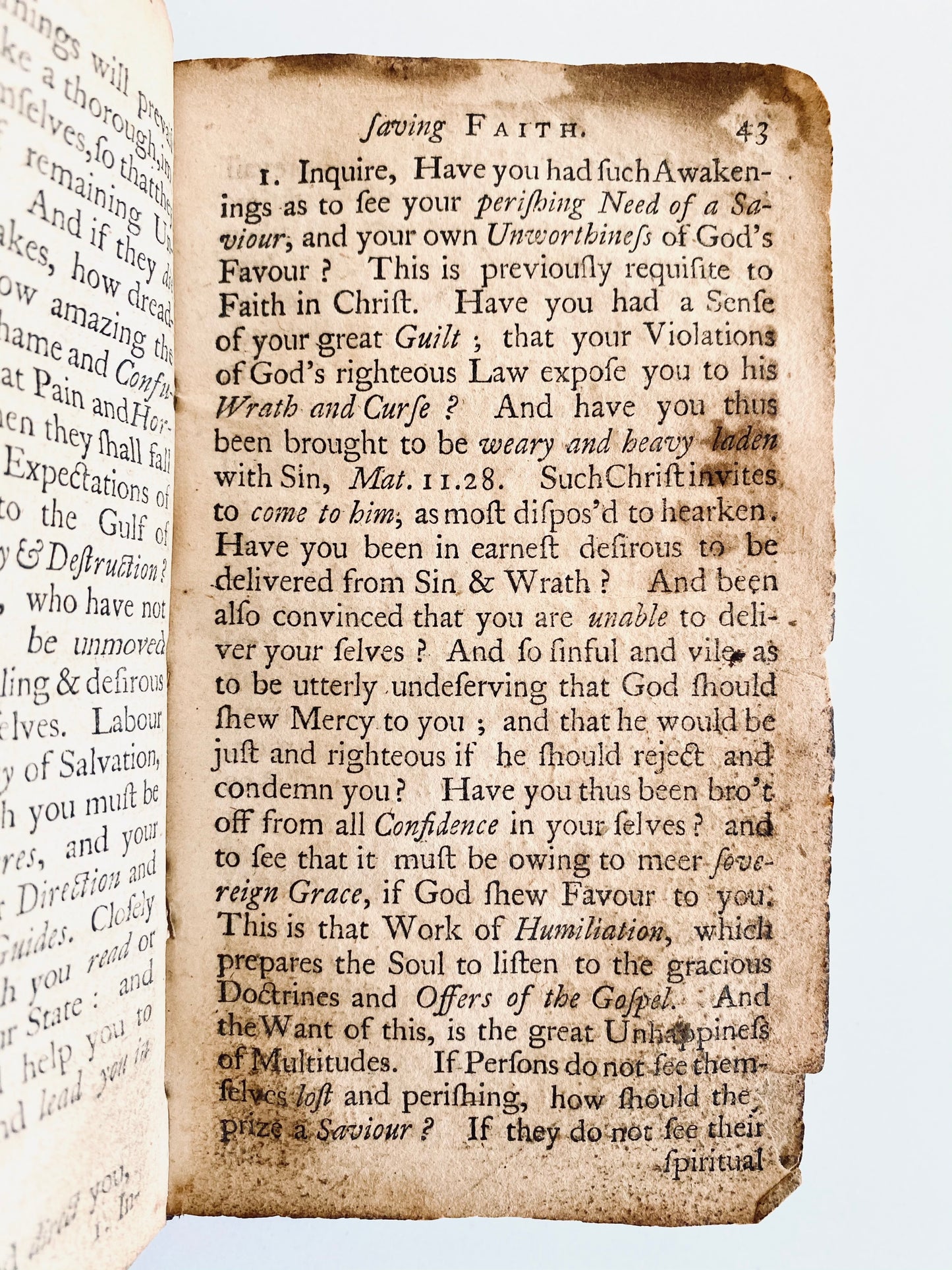 1741 GREAT AWAKENING. Jonathan Edwards &c. Rare Seekers' Meeting Sermons from Great Awakening!