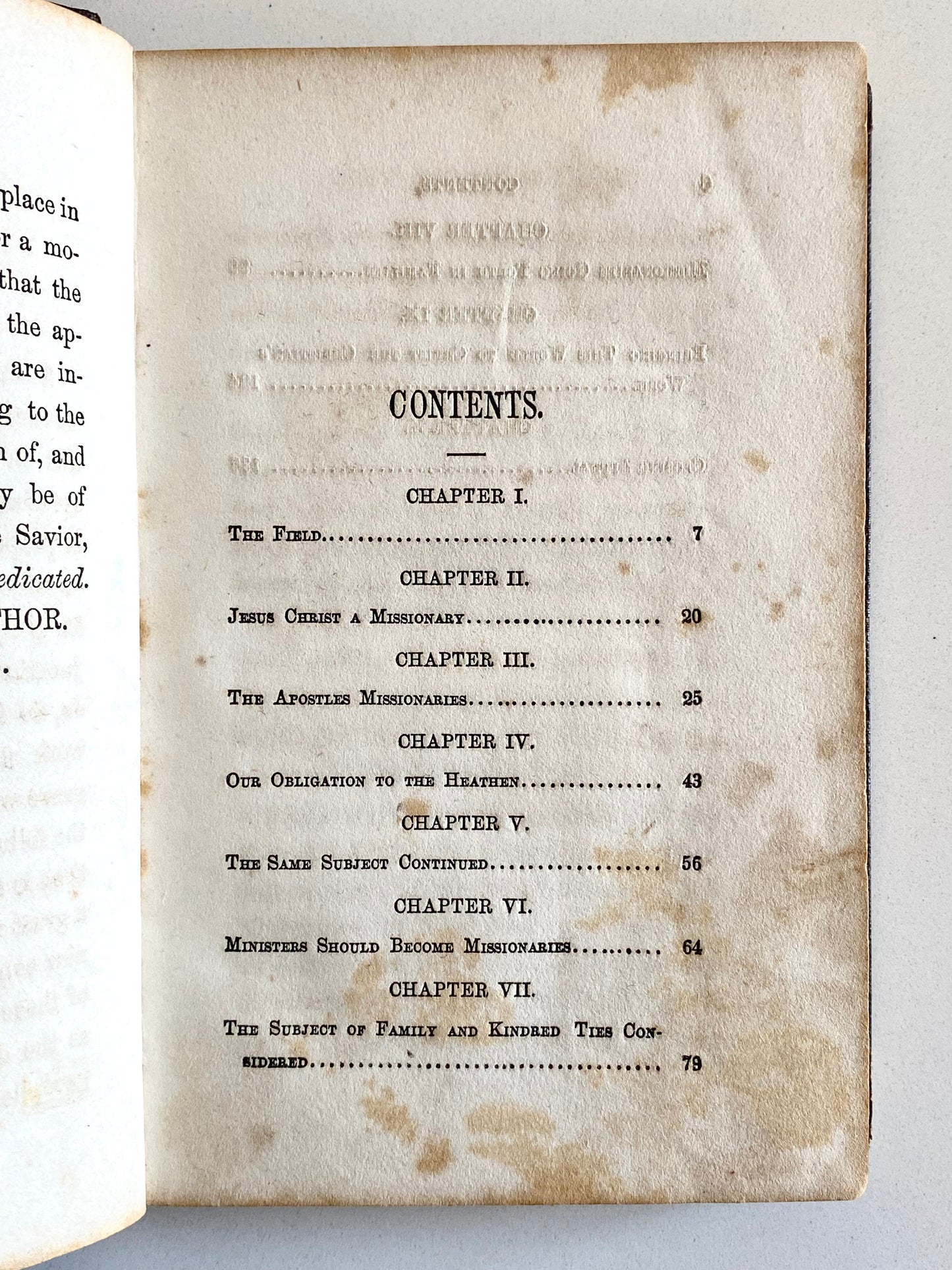 1856 W. SLAUGHTER. The Missionary Work. Rare Work on Missions Owned Civil War Chaplain.