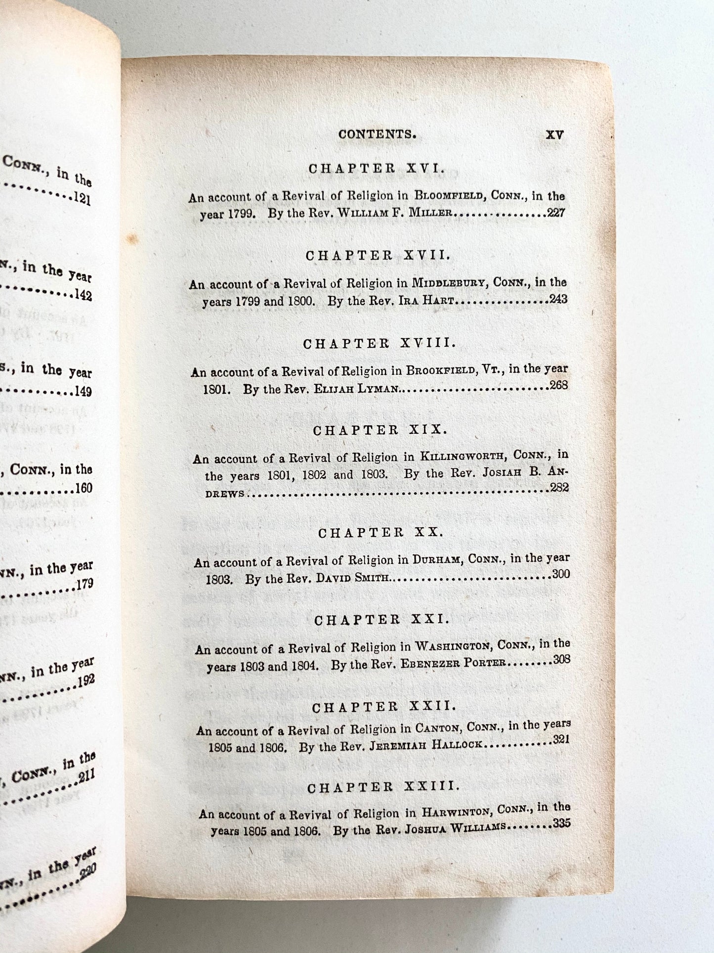 1846 BENNET TYLER. First-Hand Accounts of the Second Great Awakening in New England. 378pp. Rare.