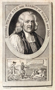 1782 THOMAS WILSON. 8 Volume Works of the "John the Baptist" of the Isle of Man