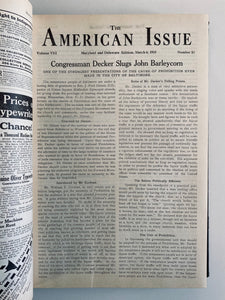 1915 ANTI-SALOON LEAGUE. Entire Year of Prohibition - Anti-Liquor Periodical!