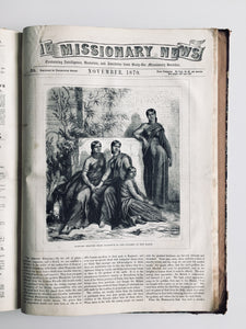 1869 & 1870 MISSIONARY NEWS MAG. Folio Illustrated. Slavery, Child-Sacrifice, Tatoos, &c.