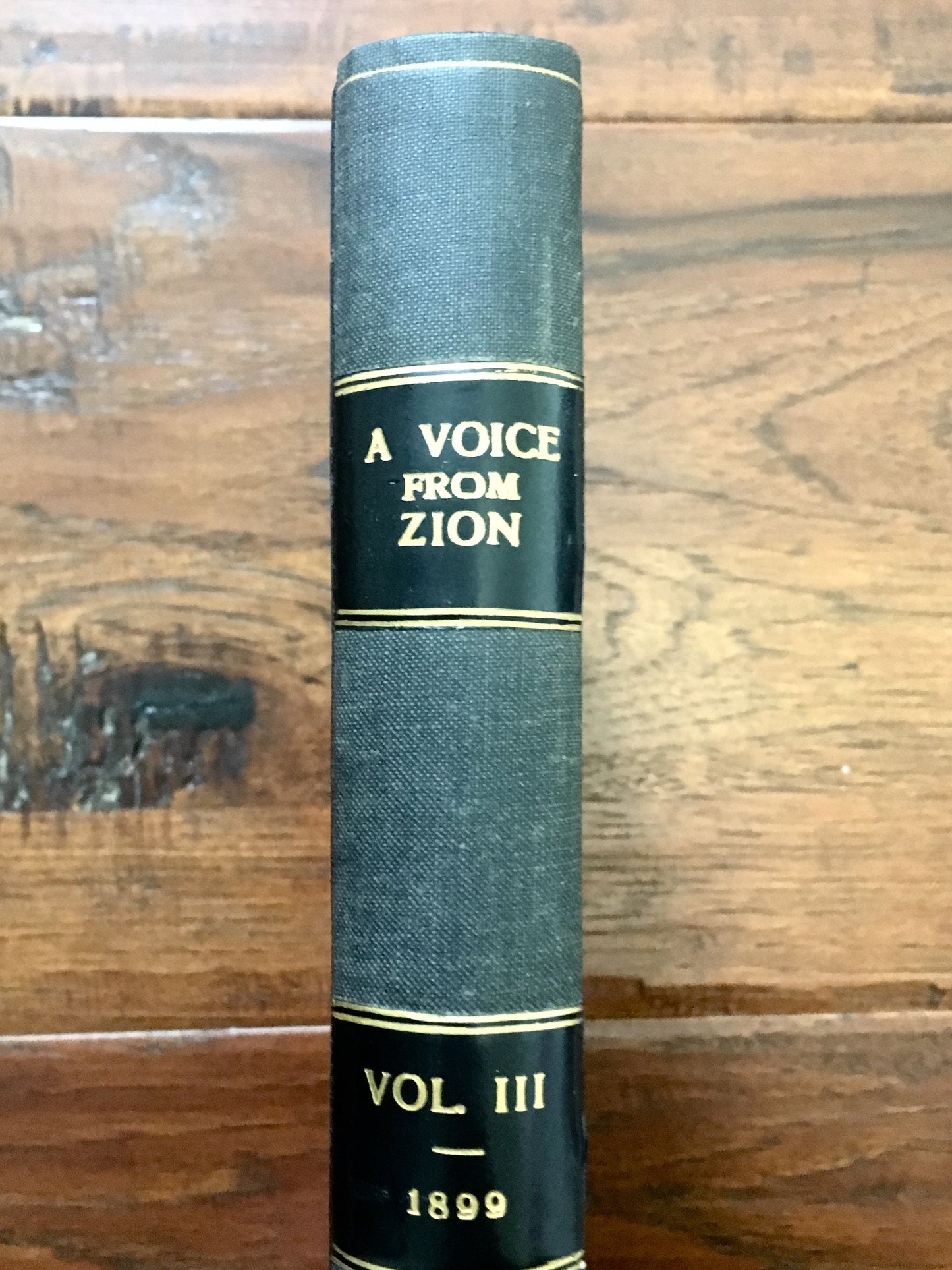 1899 JOHN ALEXANDER DOWIE. A Voice from Zion Magazine. Superb Provenance