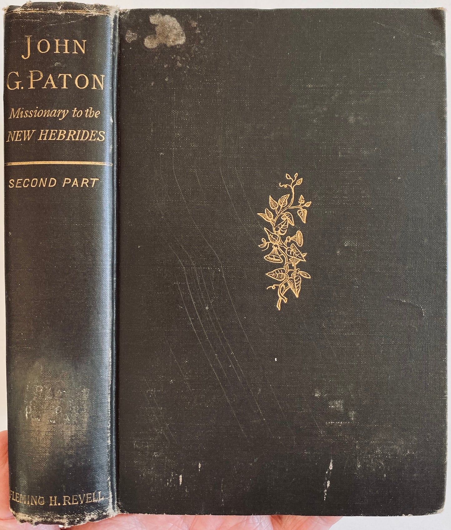 1889 JOHN G. PATON. Two Volume Biography + Autographed by Pioneer Missionary among Cannibals