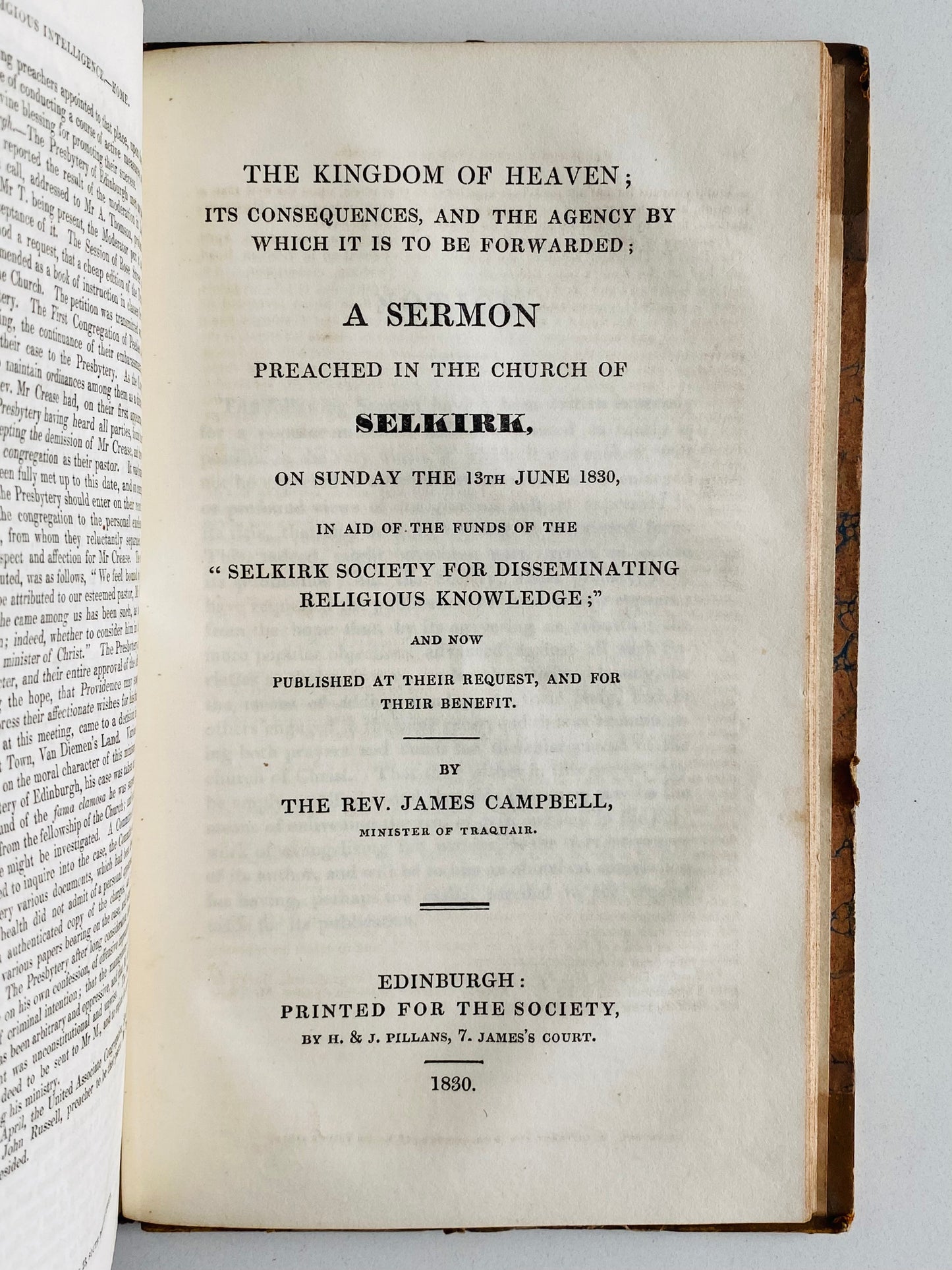 1796-1840 ADONIRAM JUDSON. Rare Missionary Sammelband on William Carey, Slavery, Revivals, and Adoniram Judson.