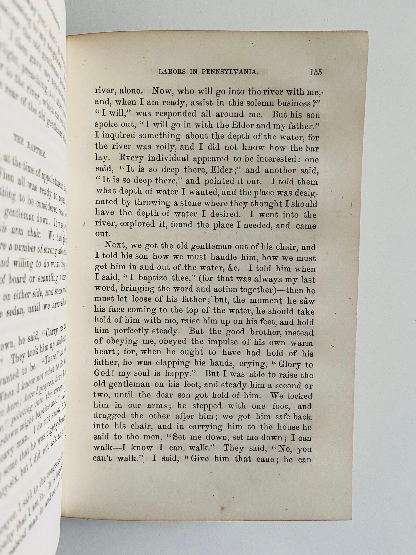 1866 THOMAS S. SHEARDOWN. Exceptionally Rare Baptist Evangelist and Revivalist Autobiography!