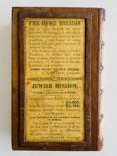 Load image into Gallery viewer, 1900-1911 MISSIONARY. Two Exceptional Late Victorian Book-Form Missionary Collection Boxes.