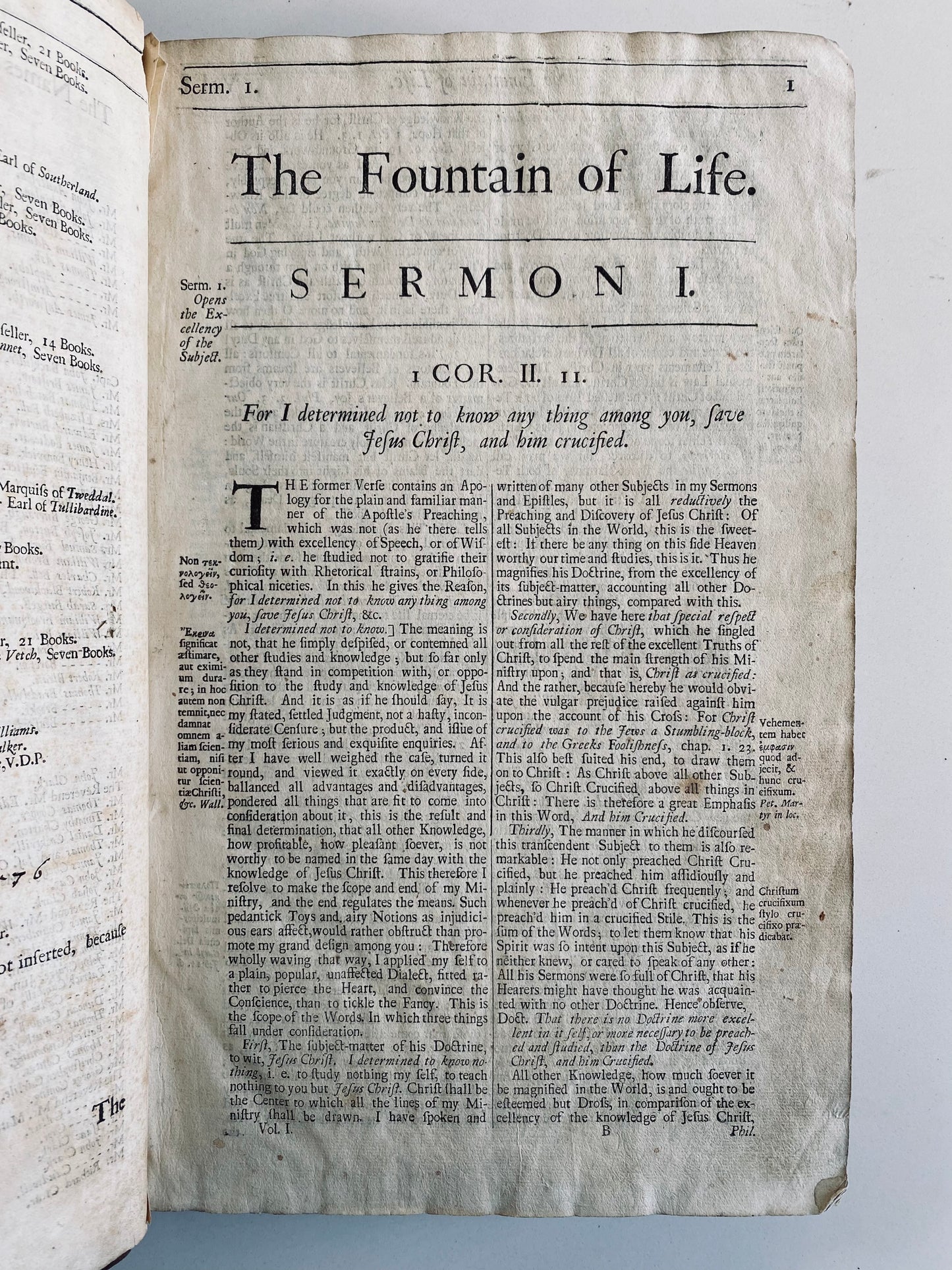 1791 JOHN FLAVEL [1630-1691]. The Whole Works of Puritan, John Flavel in 14 Inch Folio.