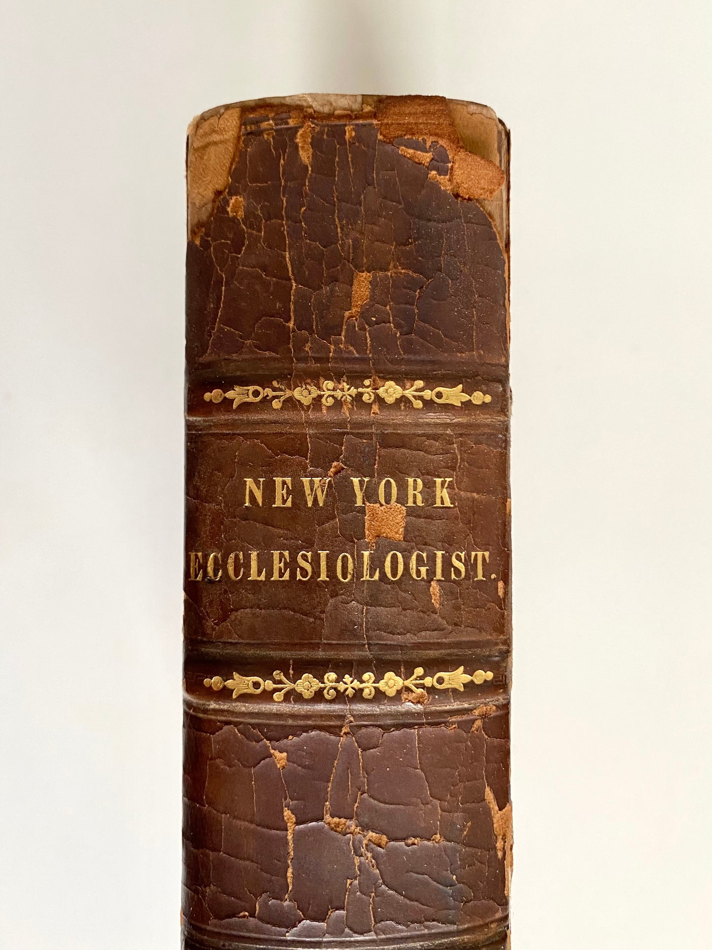 1848-1850 NEW-YORK ECCLESIOLOGIST. The First Architectural Magazine Published in America. Three Vols in One!