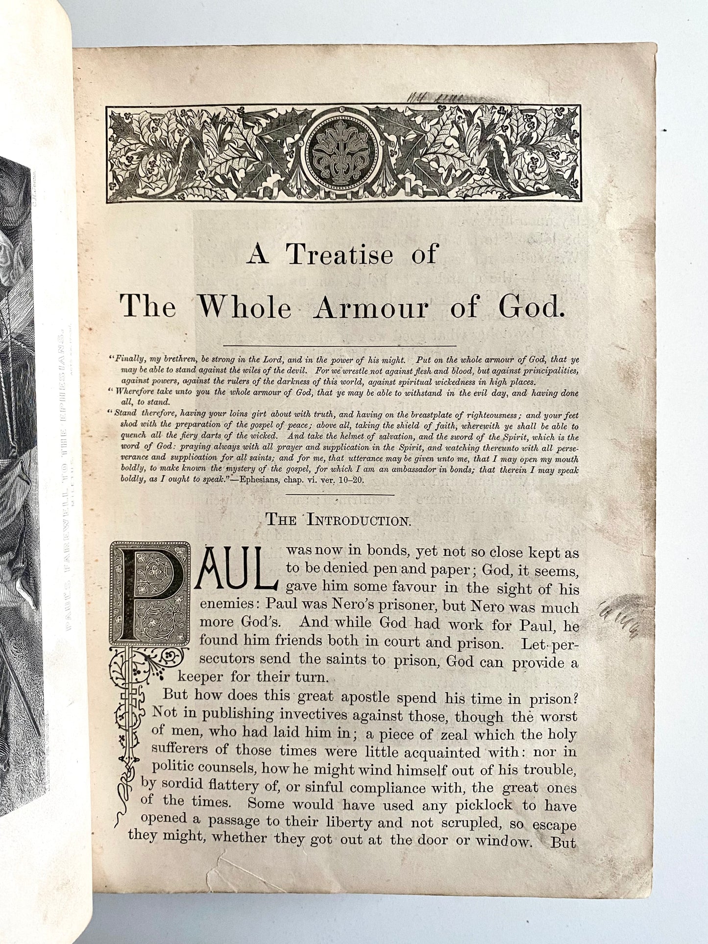 1655/1864 WILLIAM GURNALL - J. C. RYLE. The Christian in Complete Armour. Saints' War Against the Devil. Puritan.