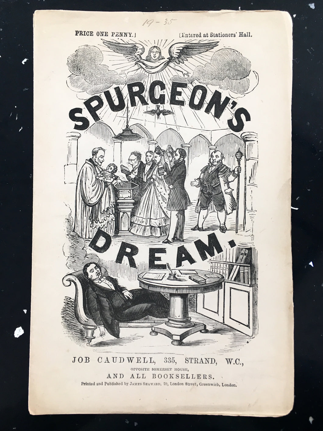 1864 C. H. SPURGEON.  An Important Archive of Pamphlets on Baptism Controversy