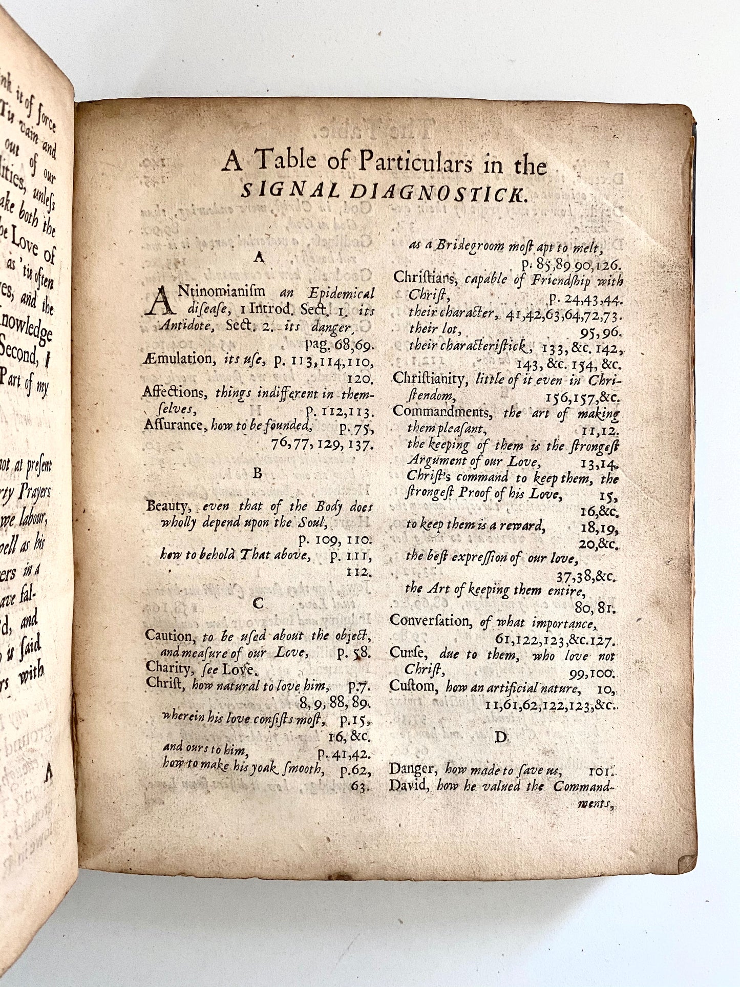 1670 THOMAS PIERCE. Puritan on The Evil of Sin and Genuine Christian Affections. Like Jonathan Edwards