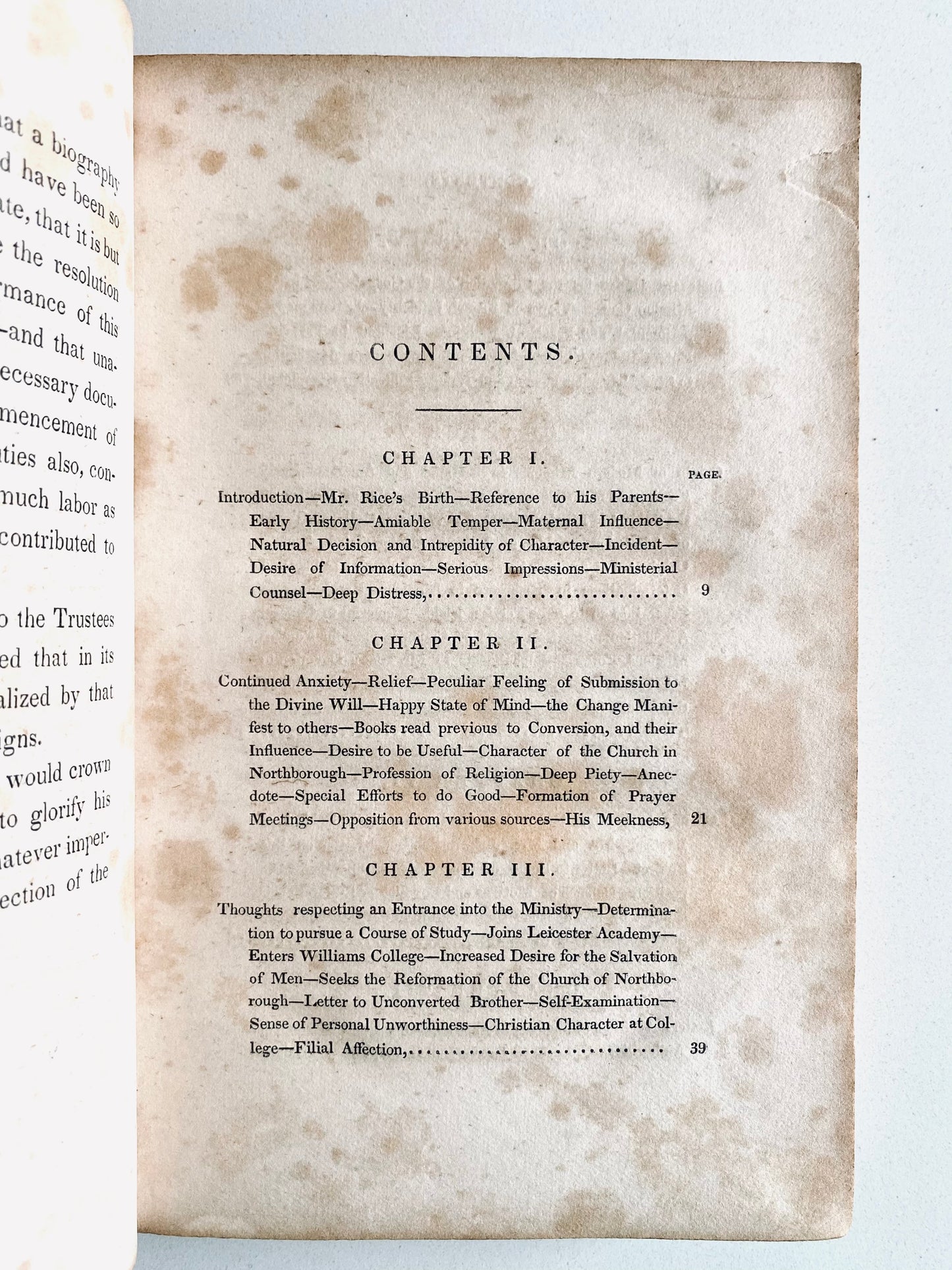 1840 LUTHER RICE. Superbly Rare Bio of Luther Rice, Adoniram Judson, Haystack Prayer Revival, etc.