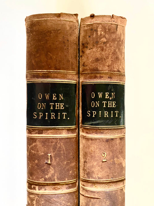 1791 JOHN OWEN. Most Significant Puritan Work on the Holy Spirit, Gifts of the Spirit Ever Written.