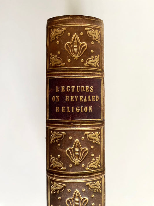 1838 PATRICK FAIRBARN, &c. Rare Scottish Lectures on Evidences of Revealed Religion. Apologetics & Philosophy.