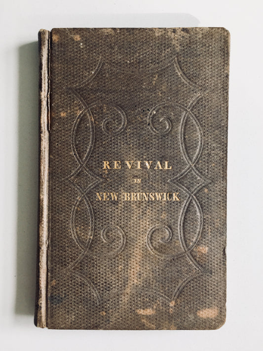 1839 JOSEPH JONES. A Work of Grace in New Brunswick, New Jersey. Revival