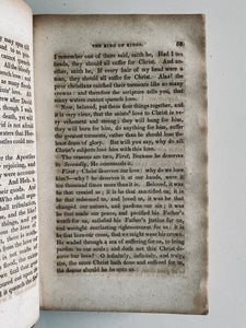 1848 WILLIAM DYER. Believer's Golden Chain [Puritan] + Isaac Watts' Guide to Prayer