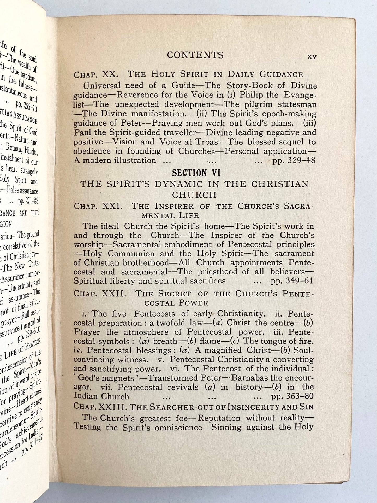 1918 PENTECOSTALISM IN INDIA. J. F. Edwards. The Holy Spirit the Christian Dynamic.