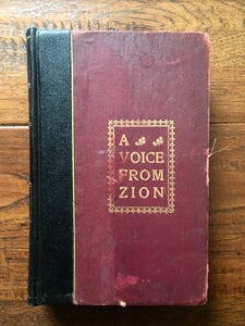 1903 JOHN ALEXANDER DOWIE. A Voice from Zion Magazine. Superb Provenance