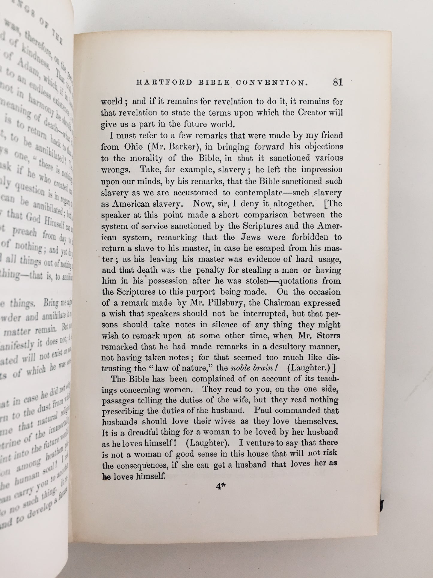 1854 WILLIAM LLOYD GARRISON. Thoughts on Abolition, the Civil War and a Changing Christianity. RARE