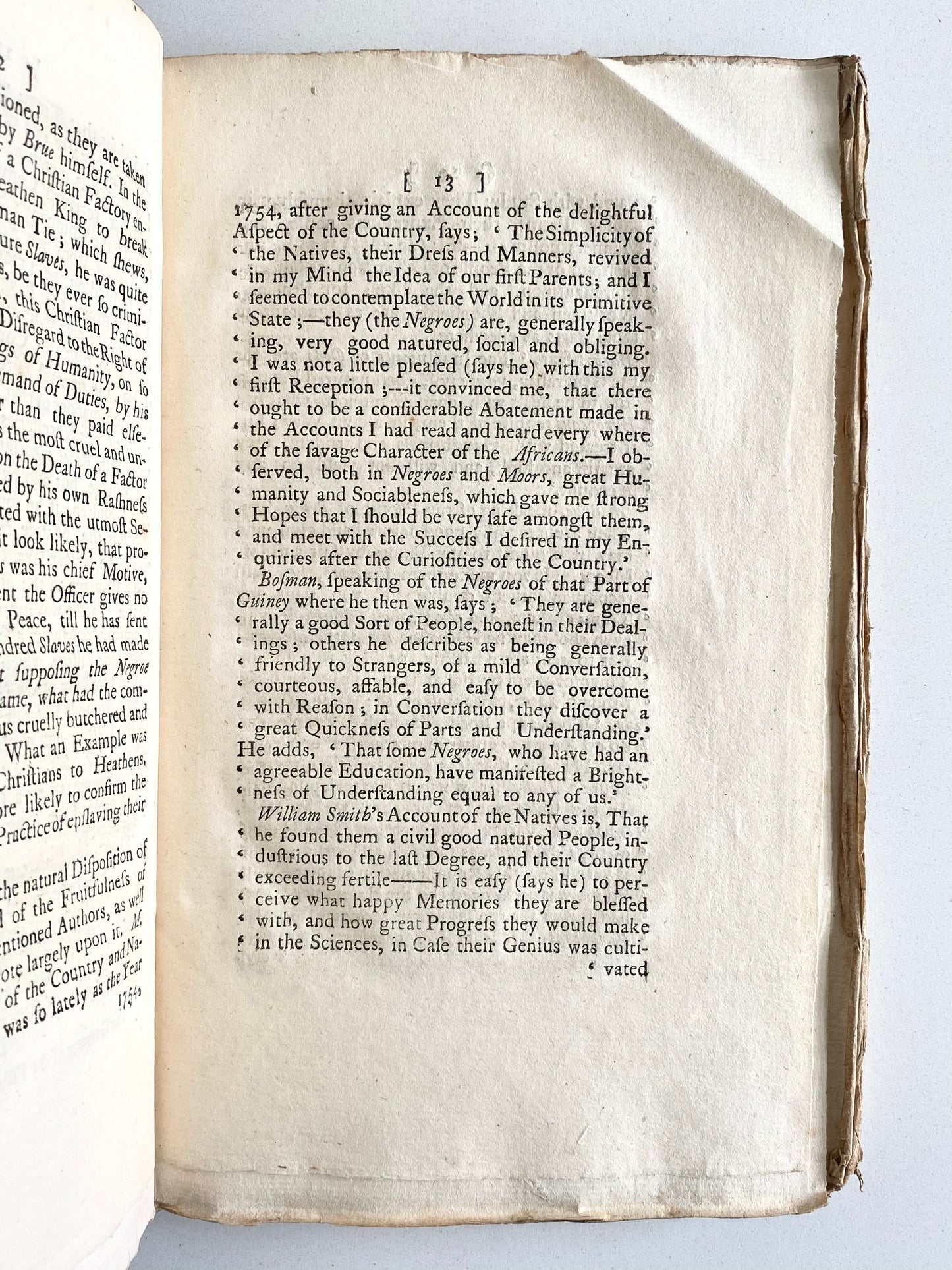 1768 ANTHONY BENEZET. Account of Slavery in New York during 1720's - Influenced Thomas Clarkson & William Wilberforce!