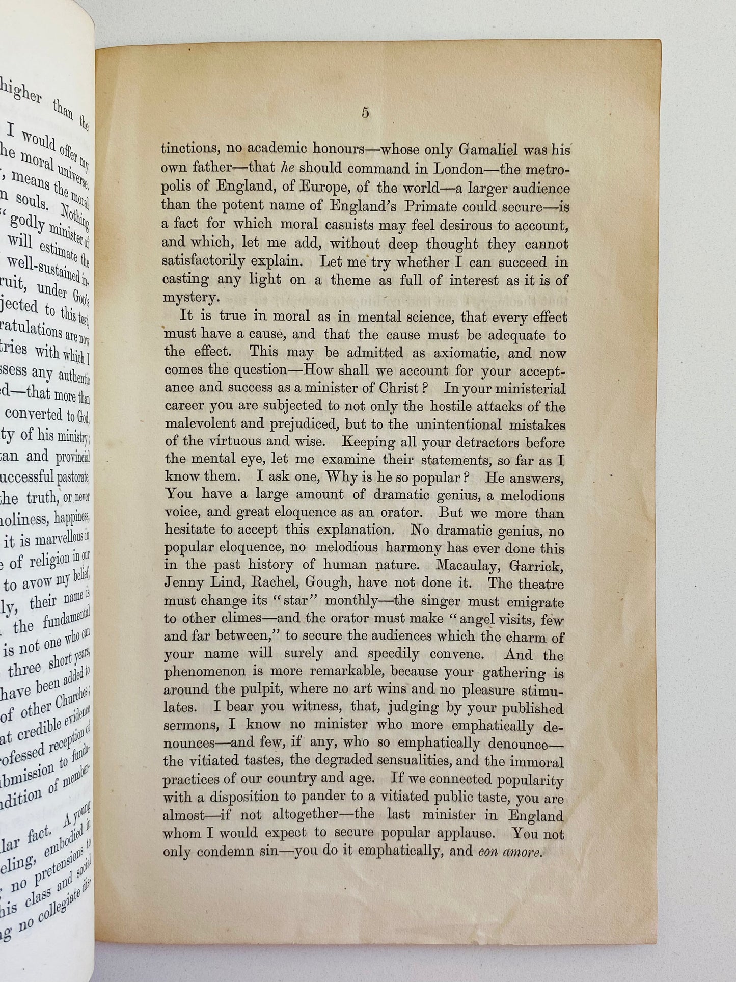 1856 C. H. SPURGEON. One of the First Biographies; "An Hour with C. H. Spurgeon."