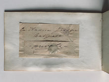 Load image into Gallery viewer, 1854 AUTOGRAPH ALBUM. Harriet Beecher Stowe, William Lloyd Garrison, Stephen A. Douglas, &amp;c