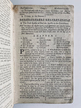 Load image into Gallery viewer, 1788 HOLY BIBLE. The First Children&#39;s Bible Ever Published. Very Rare!