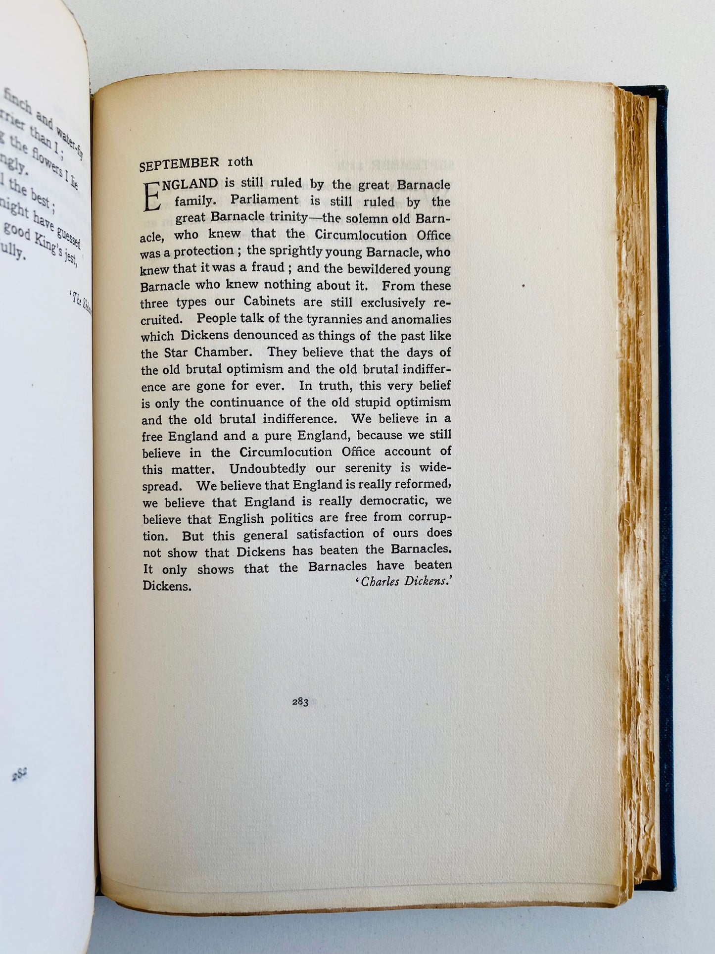 1912 G. K. CHESTERTON. Autographed Chesterton Day by Day - A Year of Daily Readings.