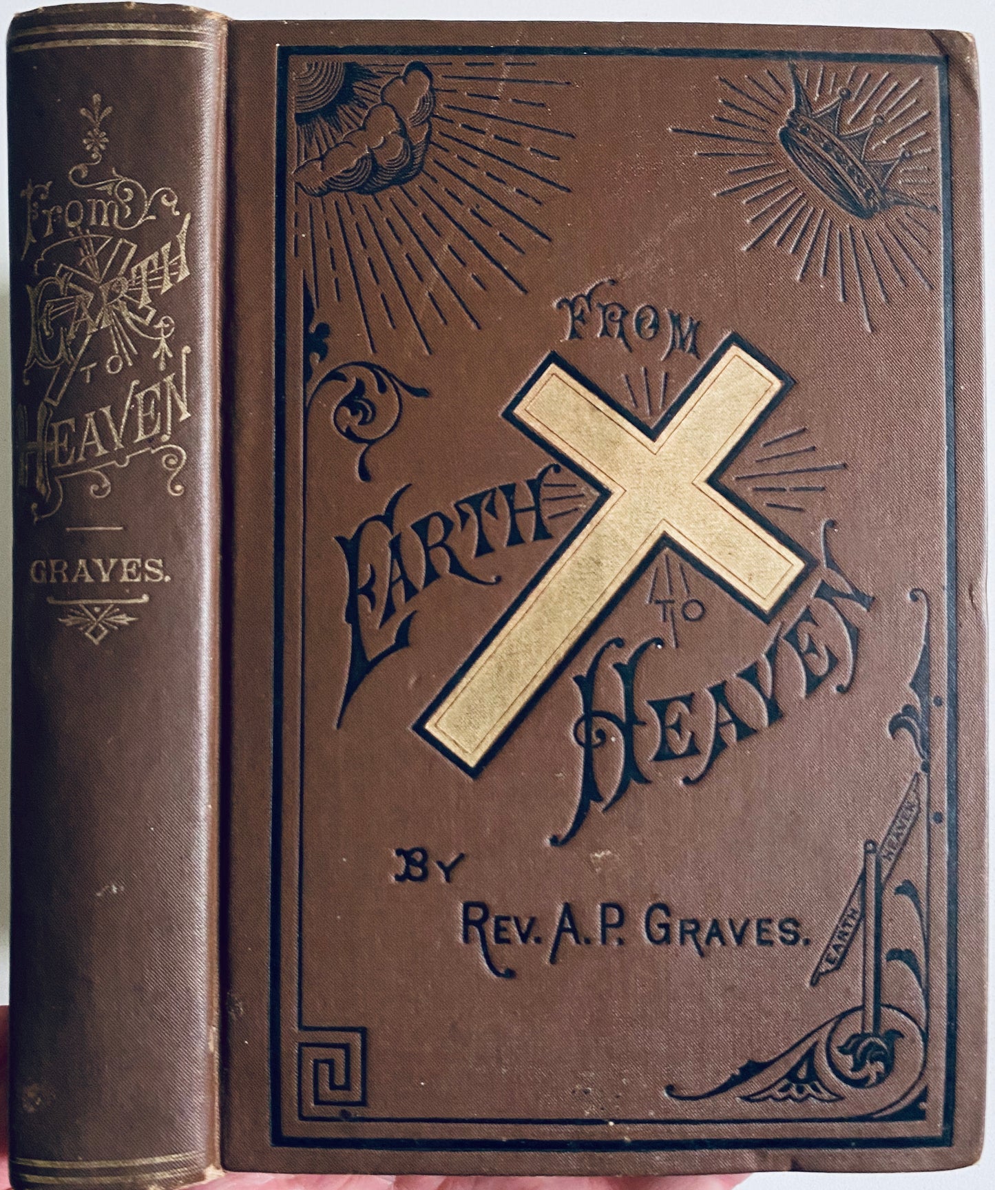 1889 A. P. GRAVES. Superb Revival Sermons. Azusa Street Revival & Higher Life Connection.