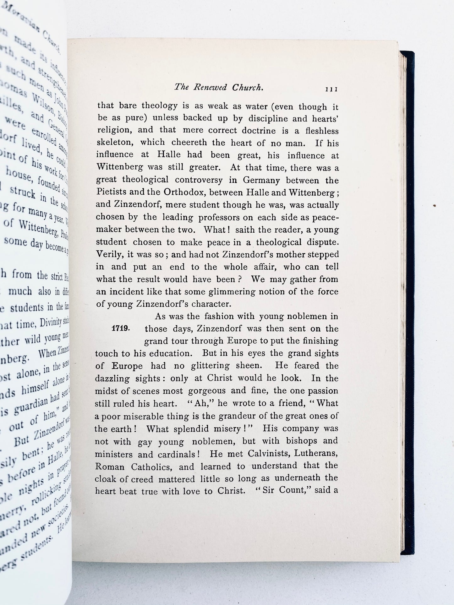 1895 J. E. HUTTON. History of the Moravian Revival, Missions, and Church. Superb Copy.