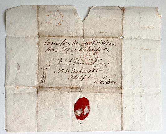 1813 WILLIAM WILBERFORCE. Partial Autograph Letter Taking an Interest in the Recipient's "Immortality."