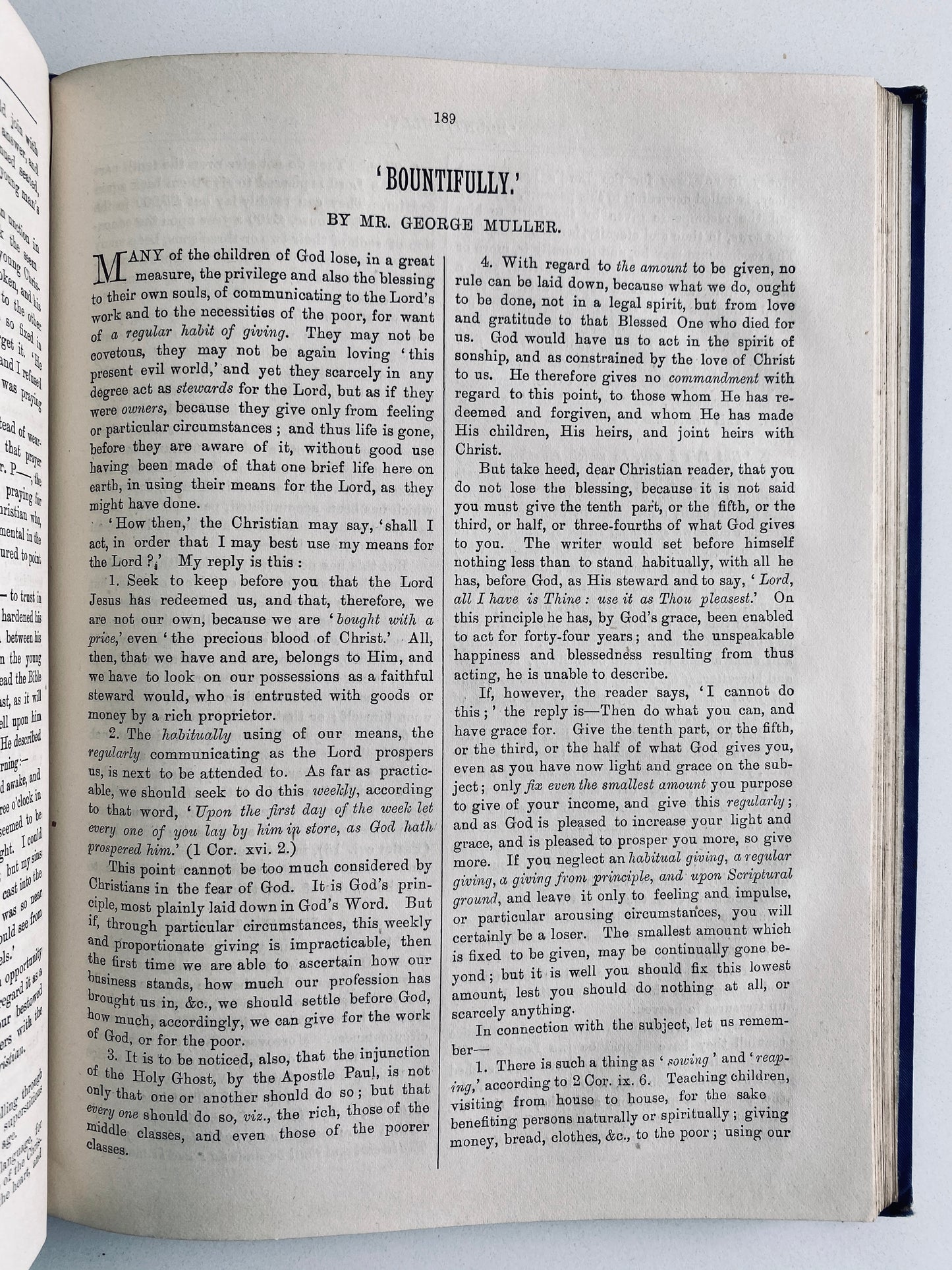 1889 EXPERIENCE MAGAZINE. Important Keswick, Higher Life Work - J. Hudson Taylor, C. G. Moore, George Muller, etc.