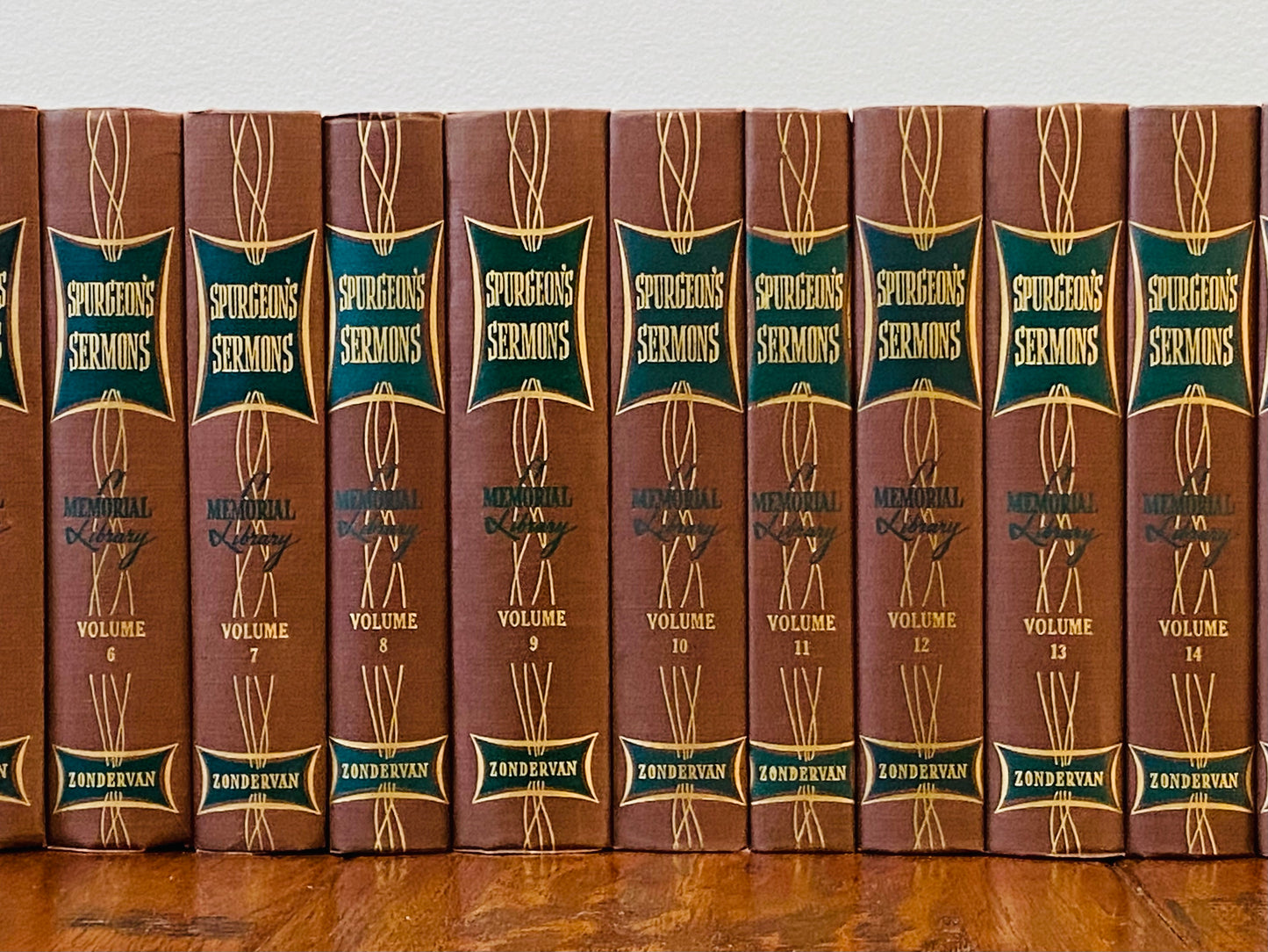 1960's C. H. SPURGEON. The Spurgeon Memorial Library. 20 Superbly Preserved Bindings!